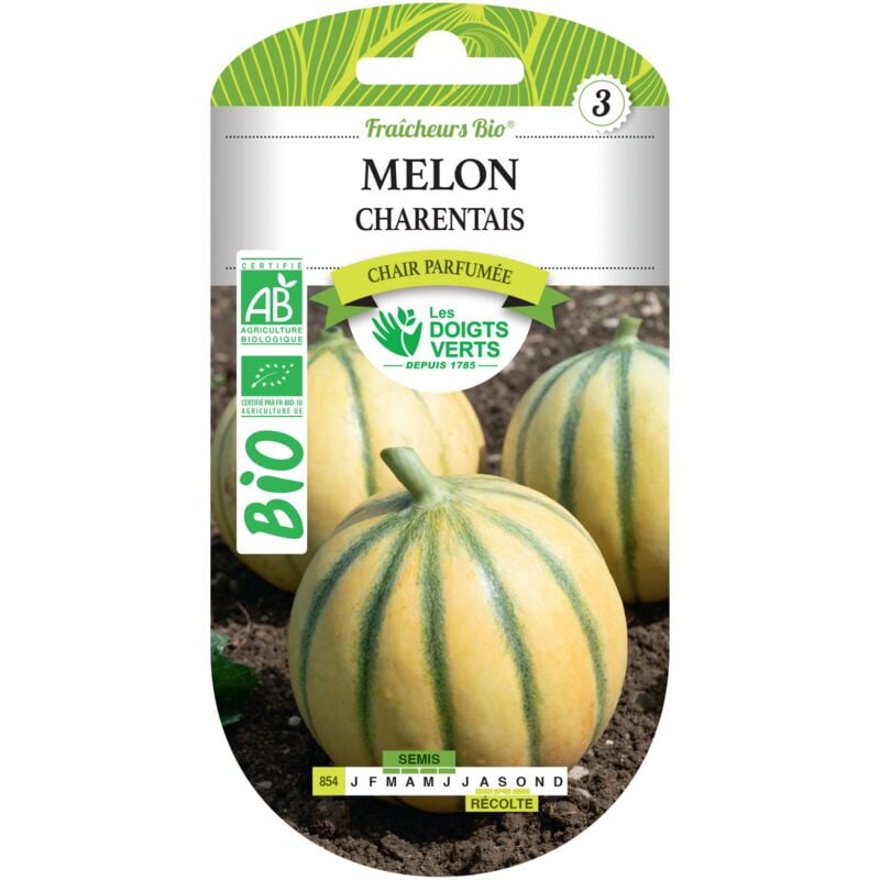 Les Doigts Verts - Graines melon charentais bio