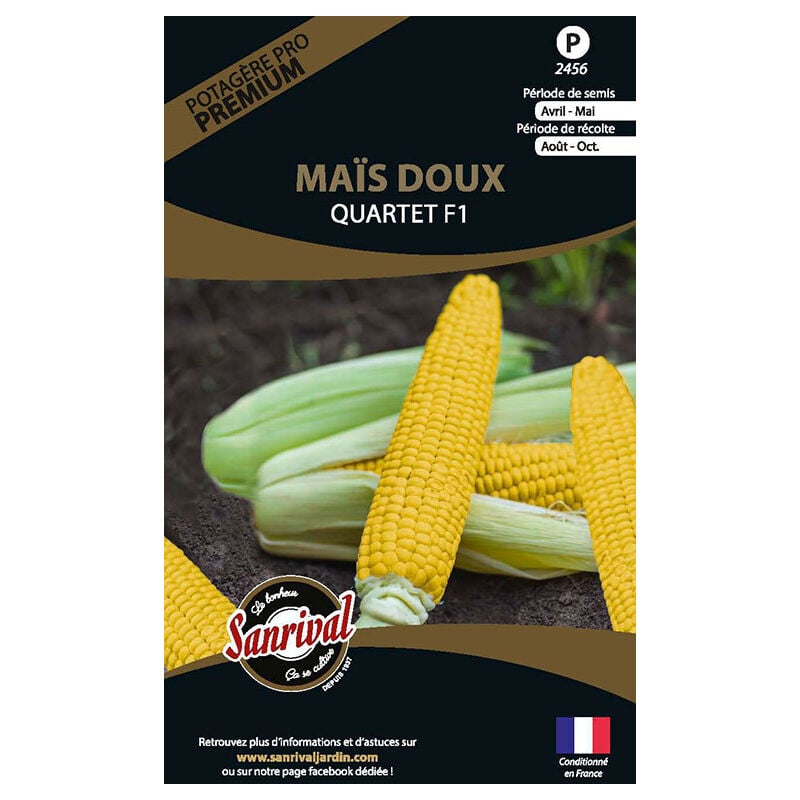 Sanrival Premium - Graines potagères premium maïs Doux