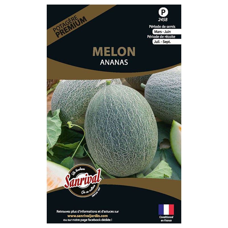 Sanrival Premium - Graines potagères premium melon ananas