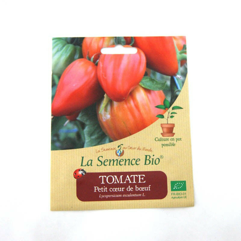 La Semence Bio - Graines Bio - Tomate Petit Coeur De Boeuf -semence biologique