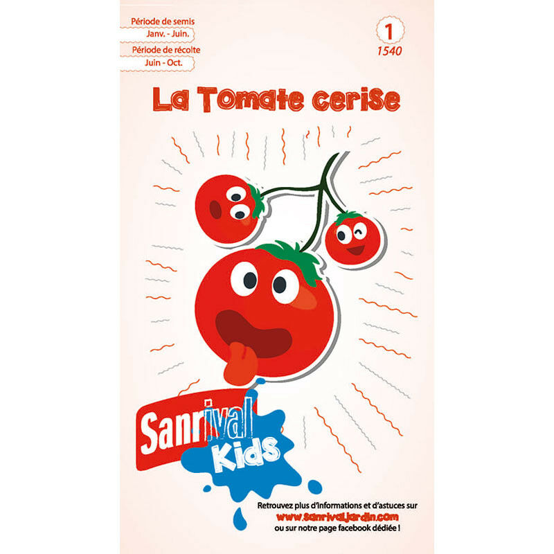 Sanrival - Graines Tomates Cerises pour Enfants