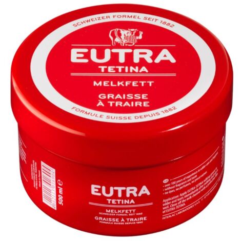 Graisse à traire EUTRA 500 ML – Lubrification pour traite bovins, ovins, caprins – Protection des pis et trayons – Formule sans agents conservateurs – Ukal