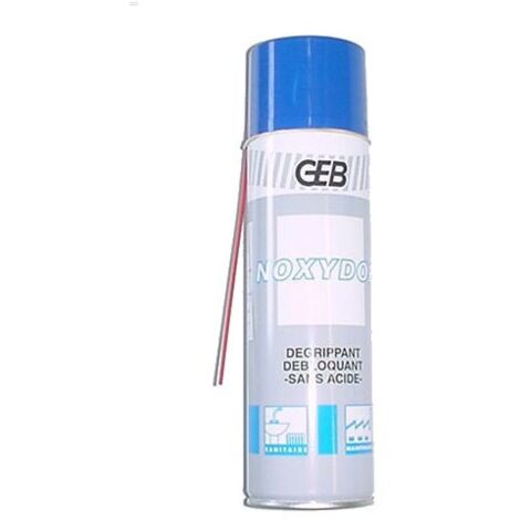 Graisse aerosol lubrifiant degrippant debloquant Noxydol 150ml pour mecanisme grippe GEB