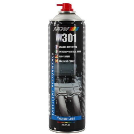 GRAISSE AU CUIVRE AEROSOL 500ML MOTIP