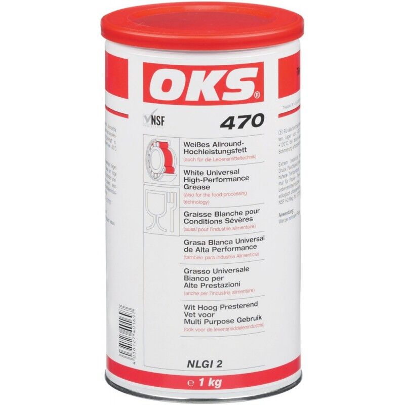 OKS - Graisse blanche pour conditions sévères 471 400ml blanc (Par 12)