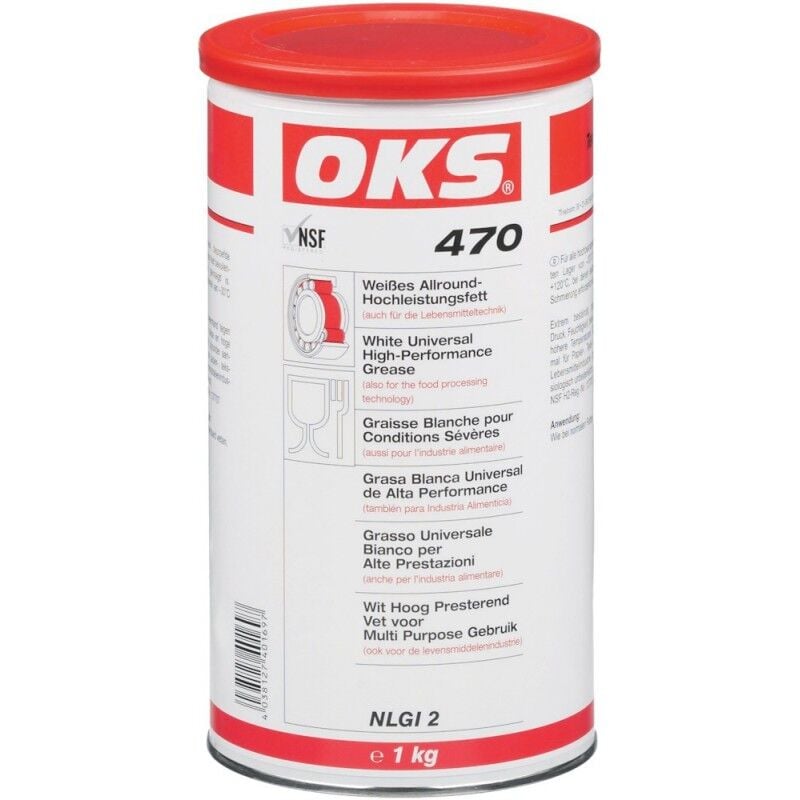 OKS - Graisse blanchepour conditions sévères 5kg 470