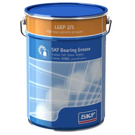 Graisse Complexe de lithium, Huile minérale SKF LGEP 2, Boîte de 5 kg ( Prix pour 1 )