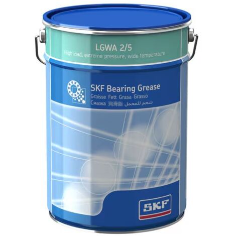 Graisse Complexe de lithium, Huile minérale SKF LGWA 2, Boîte de 5 kg ( Prix pour 1 )
