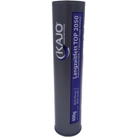 Graisse de longue durée TOP 2050 jaune 400 g cartouche KAJO (Par 24)
