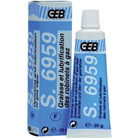Graisse et lubrification robinets à gaz S.6959 20g GEB