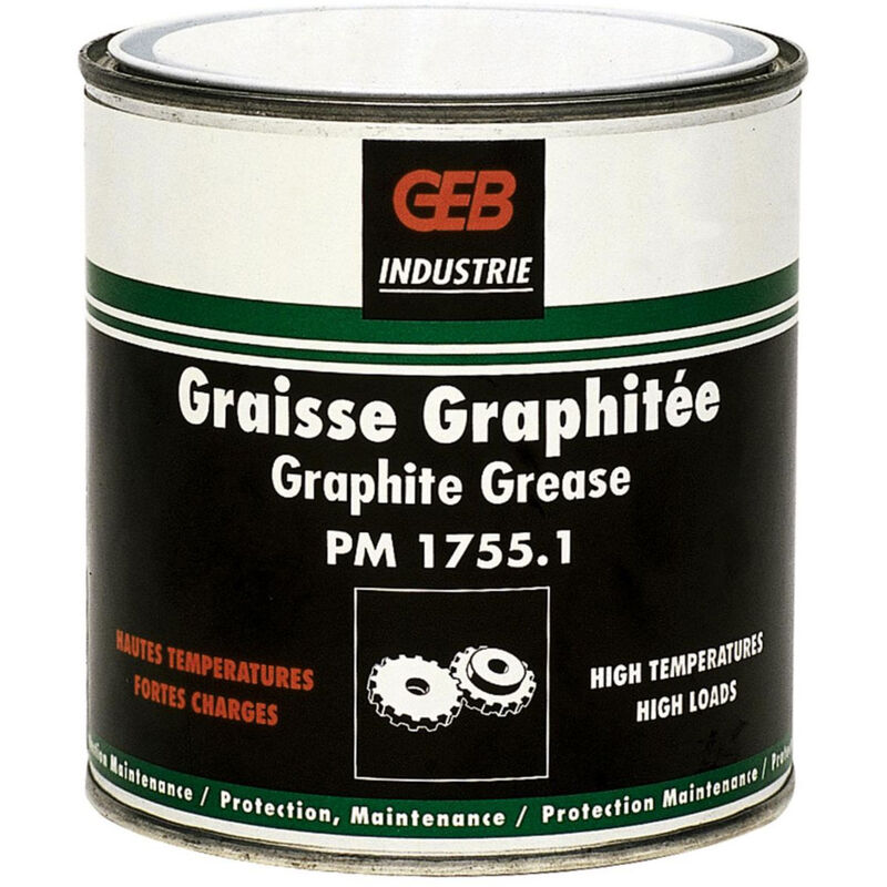 GEB - Graisse graphitée spéciale haute température - Boite 350g