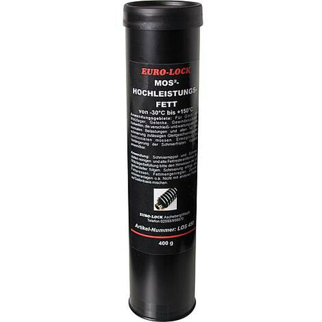 Graisse haut rendement MOS2 -30°C à +130°C cartouche 400 g