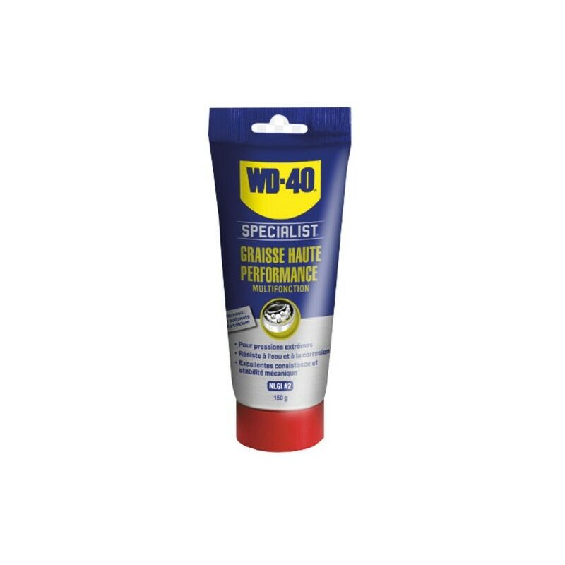 Wd-40 - Graisse Haute Performance Multifonction au Sulfonate de calcium specialist, Tube de 150 g ( Prix pour 1 )