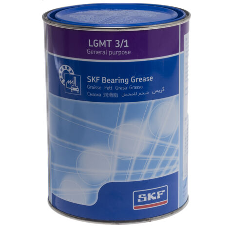 Graisse Huile minérale SKF LGMT 3, Boîte de 1 kg ( Prix pour 1 )