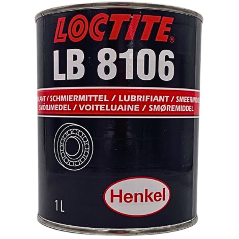 Graisse Loctite 8106 Loctite, Boîte de 1 L ( Prix pour 1 )