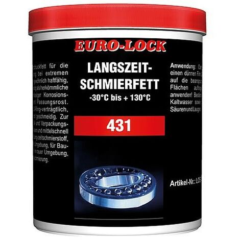Graisse longue durée EURO-LOCK LOS 431 boîte 1l