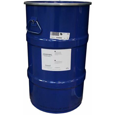 Graisse MoS2 pour charges lourdes – Protection anti-usure extrême – Résistance à l'eau et à la corrosion – Tonnelet 50kg – Fracarro