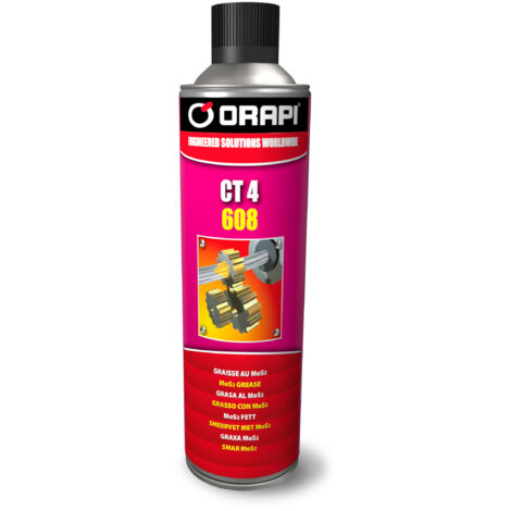 Graisse multi-usages CT 4 au MoS2 - Aérosol 650 ml - ORAPI - 4608A4