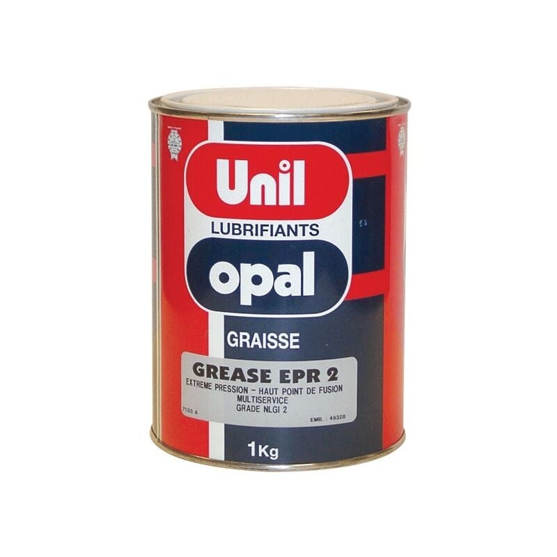 Unil Opal - Graisse multifonction EPR2 1kg EPR2-1 - Noir