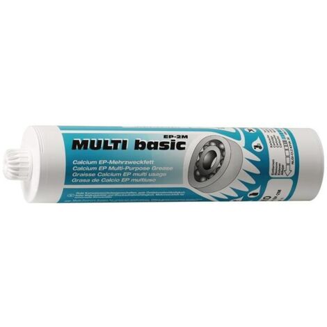 Graisse multiusage au lithium Lube-Shuttle® MULTI basic 2M 500 g clair cartouche vissable MATO (Par 12)