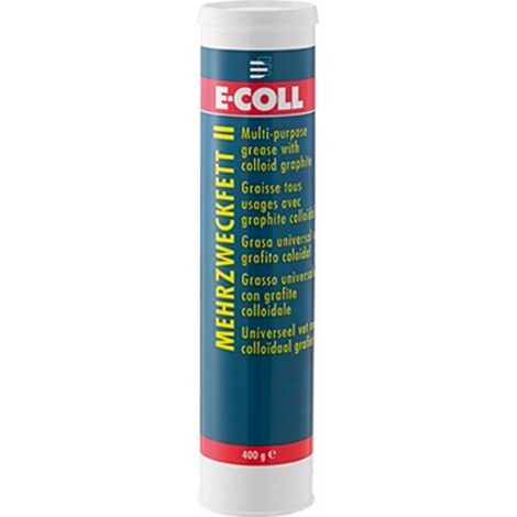 Graisse multiusage II graphitée cartouche 400g E-COLL 1 PCS