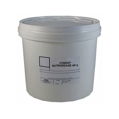 Graisse Nutrigrease Hp0 - Alimentaire  - Seau De 5 Kg