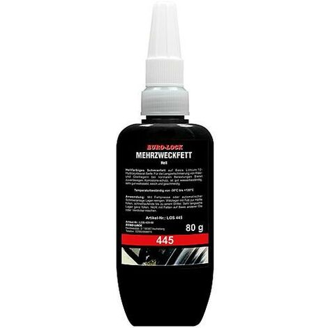 Graisse polyvalente de couleur claire, EURO-LOCK LOS 445, dosage 80g