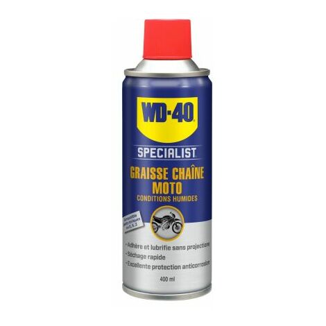 Lubrifiant au silicone toutes matières WD-40 Bombe spray 400ml, Lubrifiants  / Nettoyants