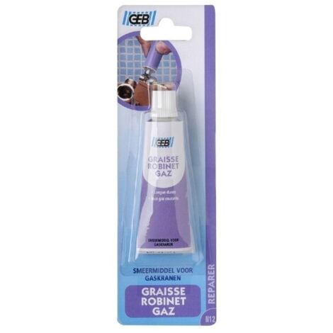 Graisse pour robinet de gaz tube 20 g - GEB