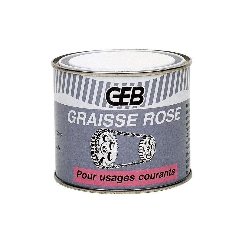 GEB - graisse rose boite no 2 300GR usages courants 504212