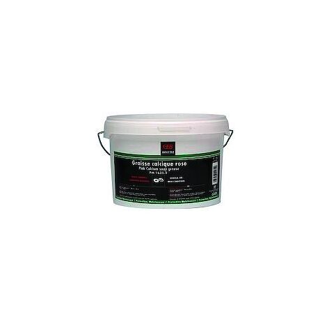 Graisse rose pour mécanismes - 2 kg - seau - GEB
