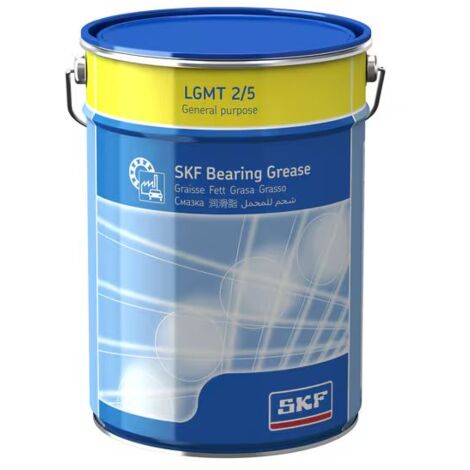 Graisse Savon au lithium complexe SKF LGMT 2, Boîte de 5 kg ( Prix pour 1 )