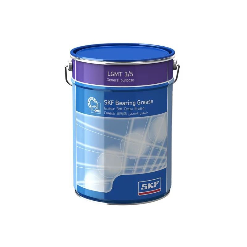Graisse Savon au lithium complexe SKF lgmt 3, Boîte de 5 kg ( Prix pour 1 )