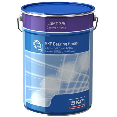 Graisse Savon au lithium complexe SKF LGMT 3, Boîte de 5 kg ( Prix pour 1 )
