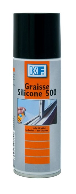 Graisse silicone 500 - kf siceron - Aérosol - 400ml - 6088