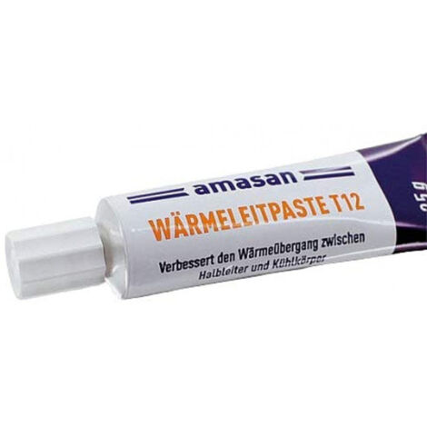 STANNOL Pâte de transfert thermique Amasan T12, tube 35 g (770351)