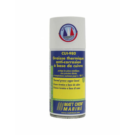 Graisse Thermique à base de cuivre CUI-980 - MATTCHEM - 150 ml