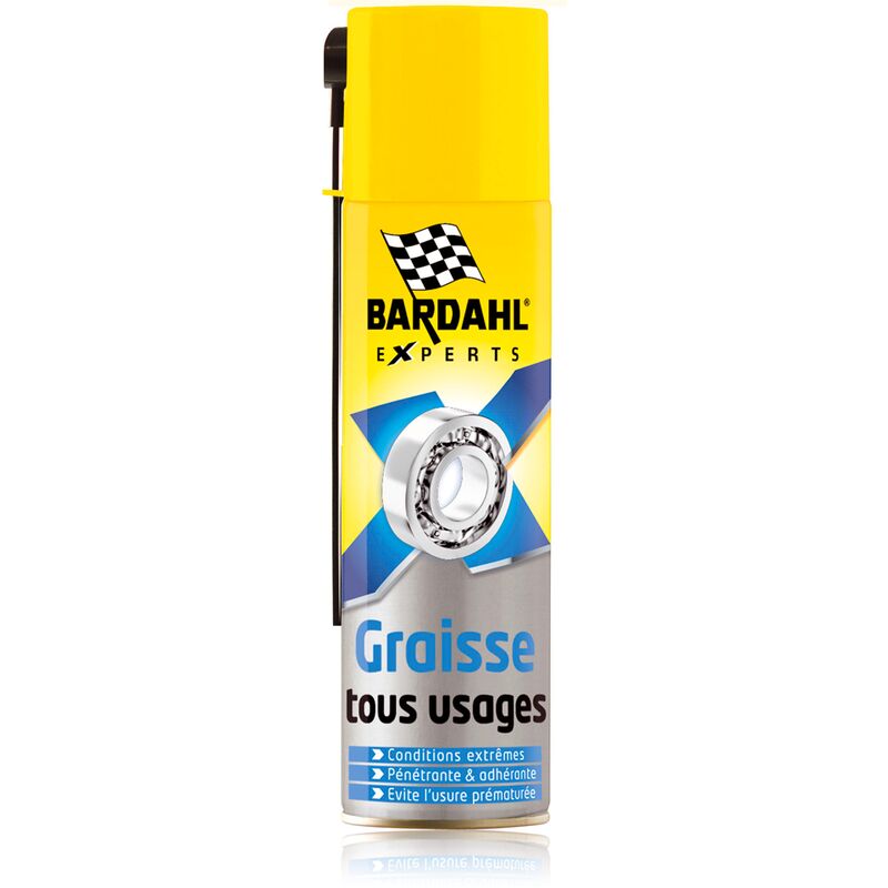 Graisse en spray tous usages Multifonctions - 250 ml - Bardahl