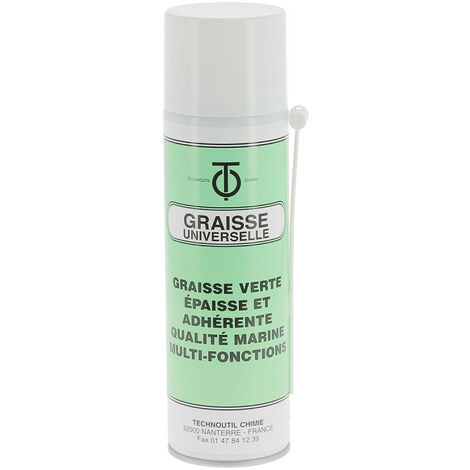 Graisse verte épaisse multi-usages qualité marine 500ml net  60390 pour Outillage