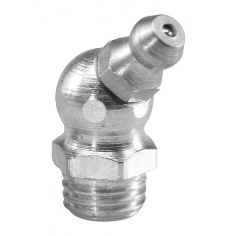 GRAISSEUR BEC 45° COUDÉ ZINGUÉ 7x100 BLISTER x5 RENSON