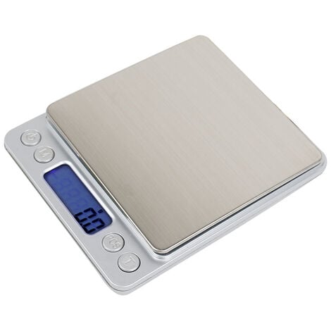 Pink Digital Kitchen Scale, 3kg/0.1g, Heart-shaped Food Scale