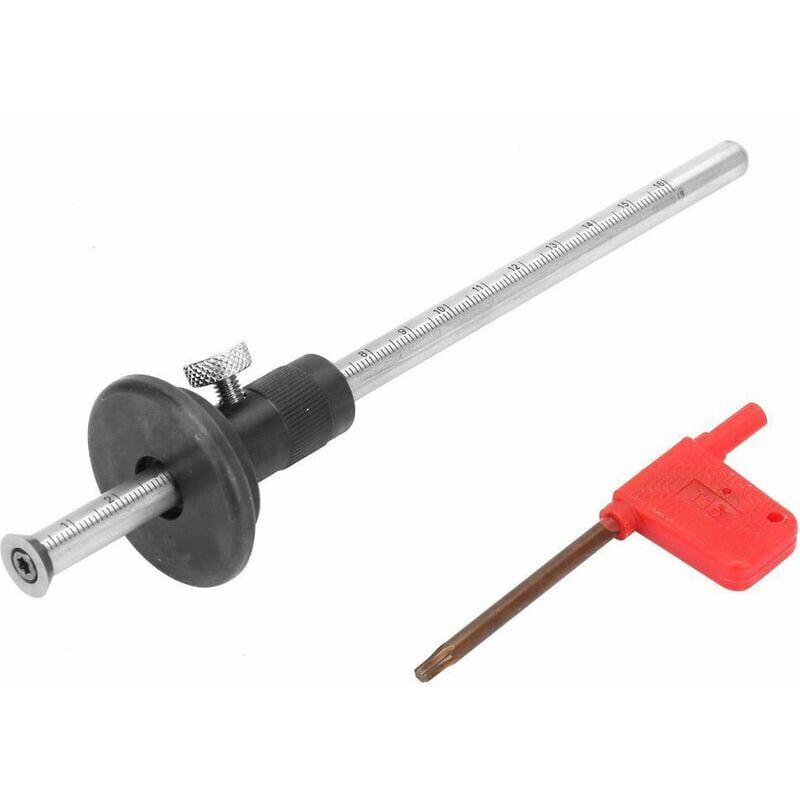 Gramil de Precisión Woodworking Nesure Tool, High Precision Gauge Stainless Steel Wheel