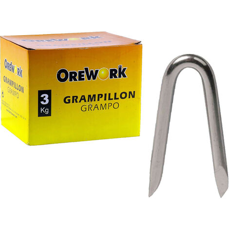 Grampillón pulido - 12x30 mm - 3 kg
