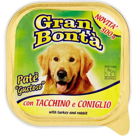 GRAN BONTA' - PATE' CON TACCHINO E CONIGLIO 300GR