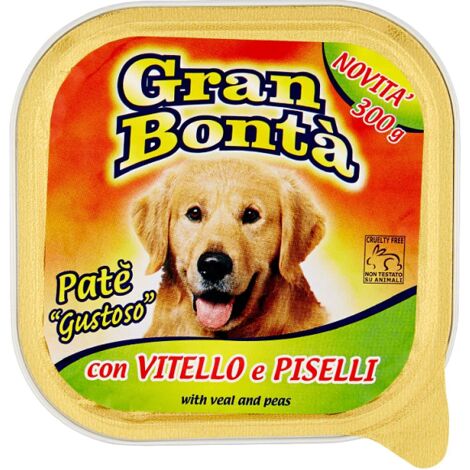 GRAN BONTA' - PATE' CON VITELLO E PISELLI 300GR