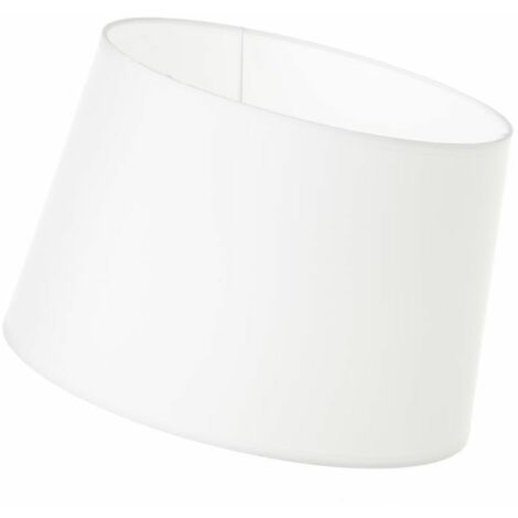 Grand abat-jour blanc