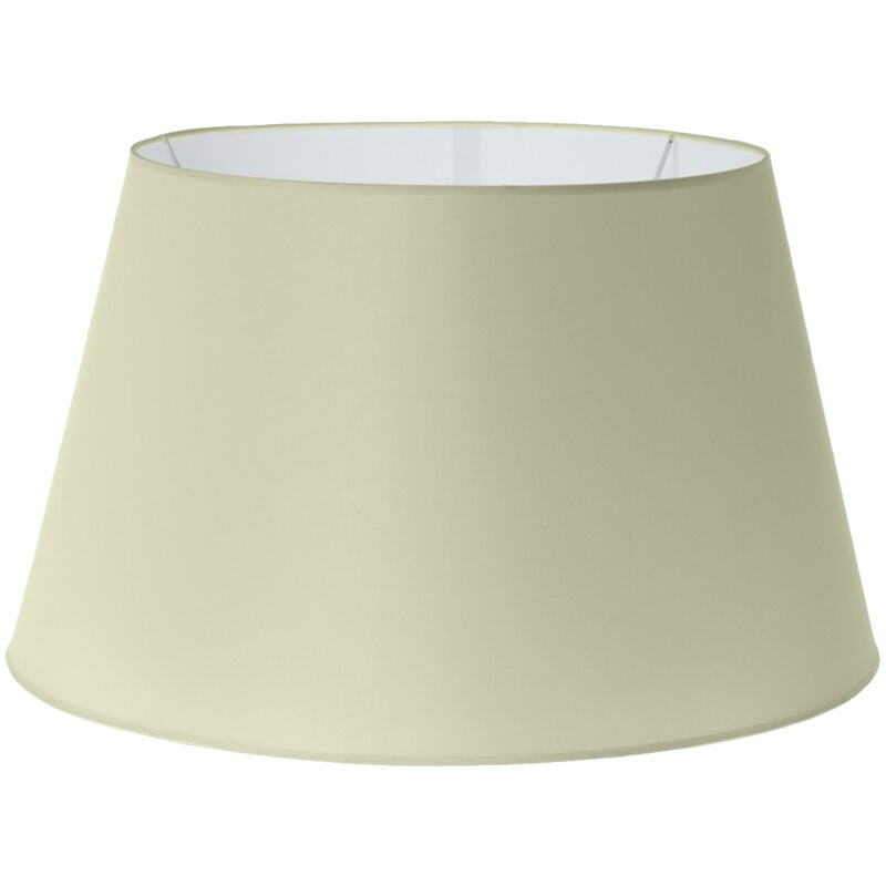 Grand abat jour conique beige 36 cm