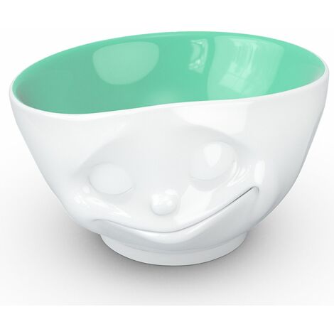 Grand bol en porcelaine hôtelière Tassen Happy jade