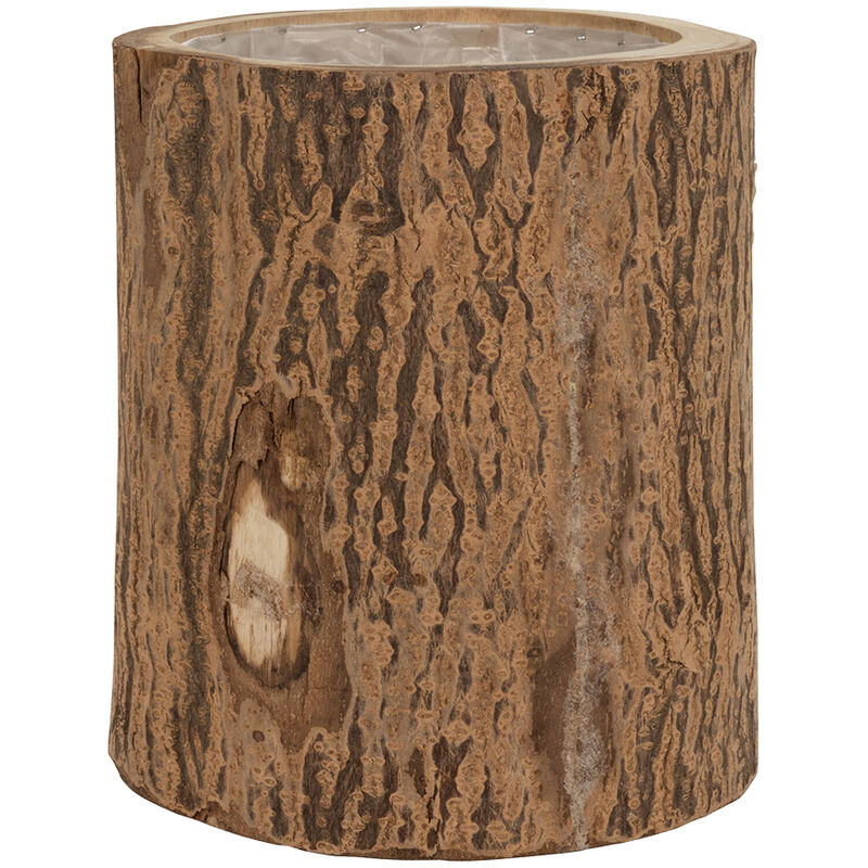 Grand cache pot en écorce de paulownia