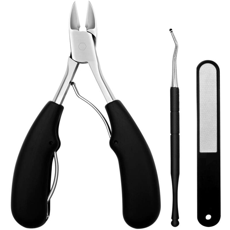 Grand coupe-ongles professionnel pour ongles épais et profonds incarnés